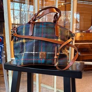 Dooney & Bourke Plaid Leather Bag